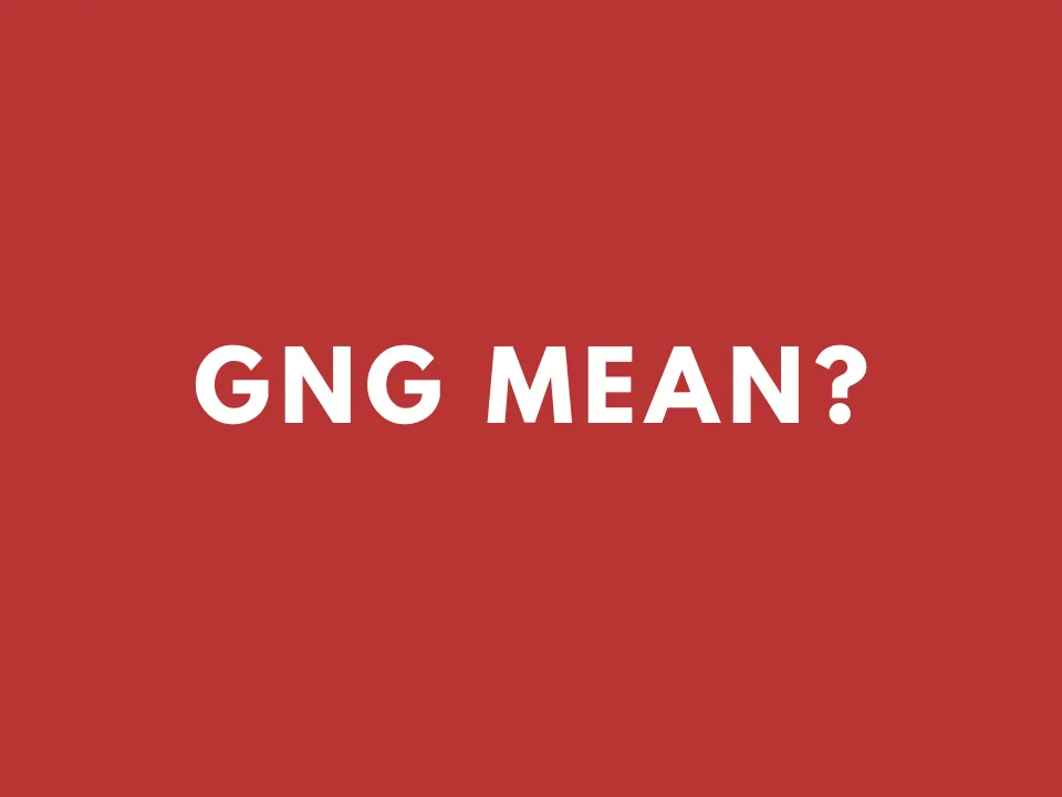 What Does gng Mean in Texting (With Examples) – Slang Sense