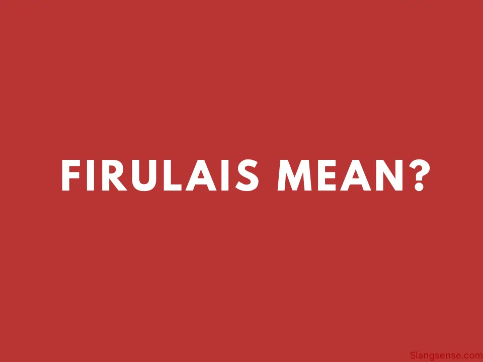 Firulais Meaning