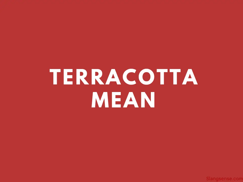 Terracotta Meaning