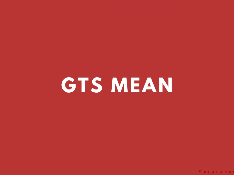 Gts meaning